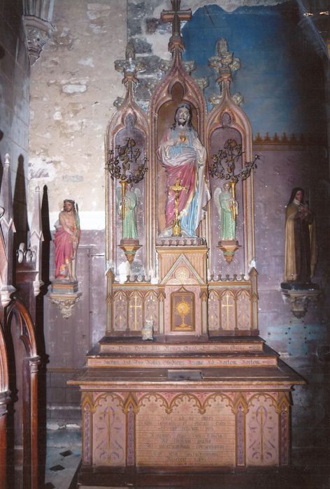 Autel et tabernacle du Sacré-Coeur