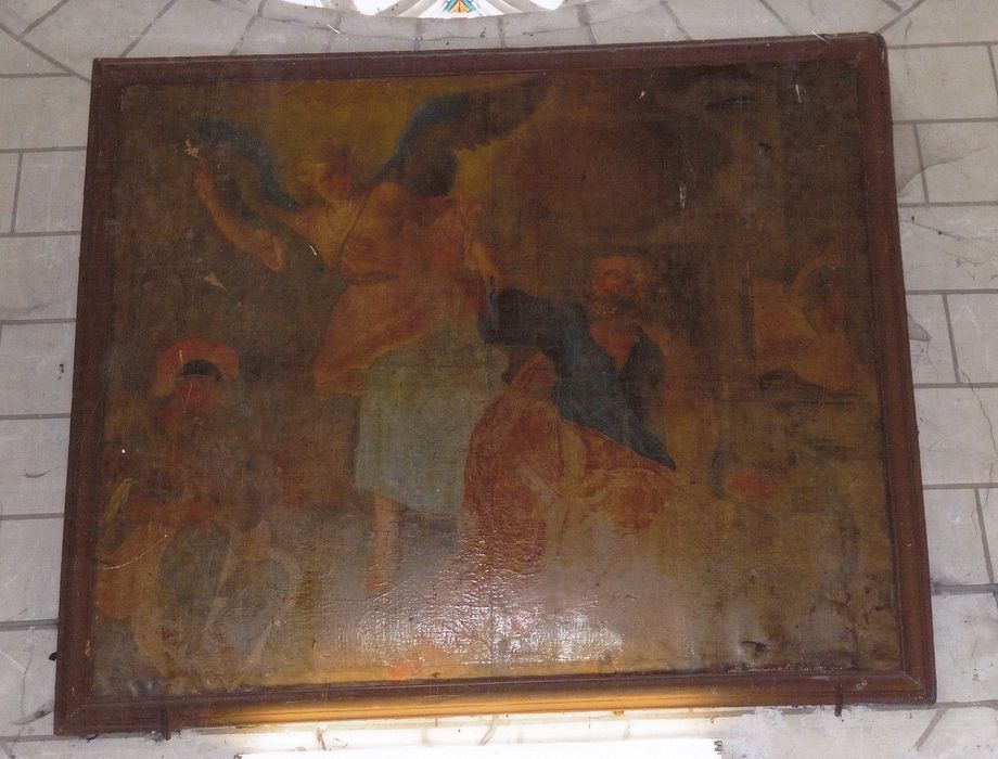 tableau : Saint Pierre délivré de la prison mamertine