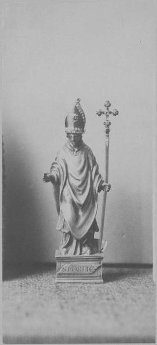 statuette : Saint Martin - © Ministère de la Culture (France), Médiathèque du patrimoine et de la photographie, diffusion RMN-GP