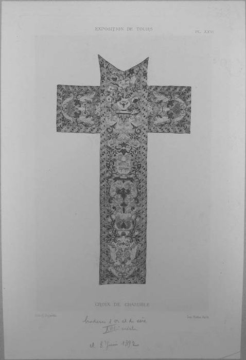 chasuble, détail