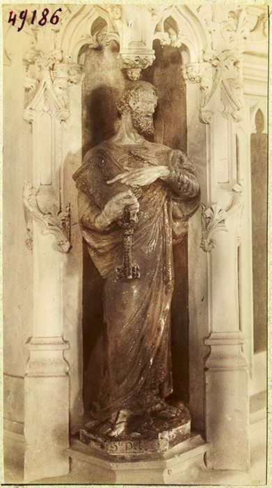 Statue : Saint Pierre - © Ministère de la Culture (France), Médiathèque du patrimoine et de la photographie, diffusion RMN-GP