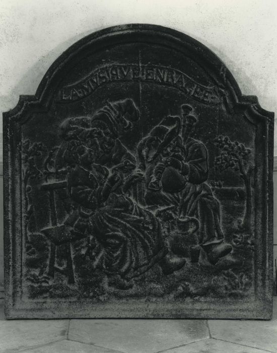 Plaque de cheminée
