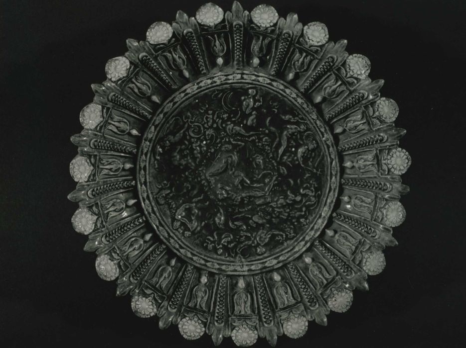 Plat : le Triomphe de Galatée