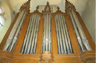 orgue de tribune, buffet - © Ministère de la Culture (France), Médiathèque du patrimoine et de la photographie, tous droits réservés