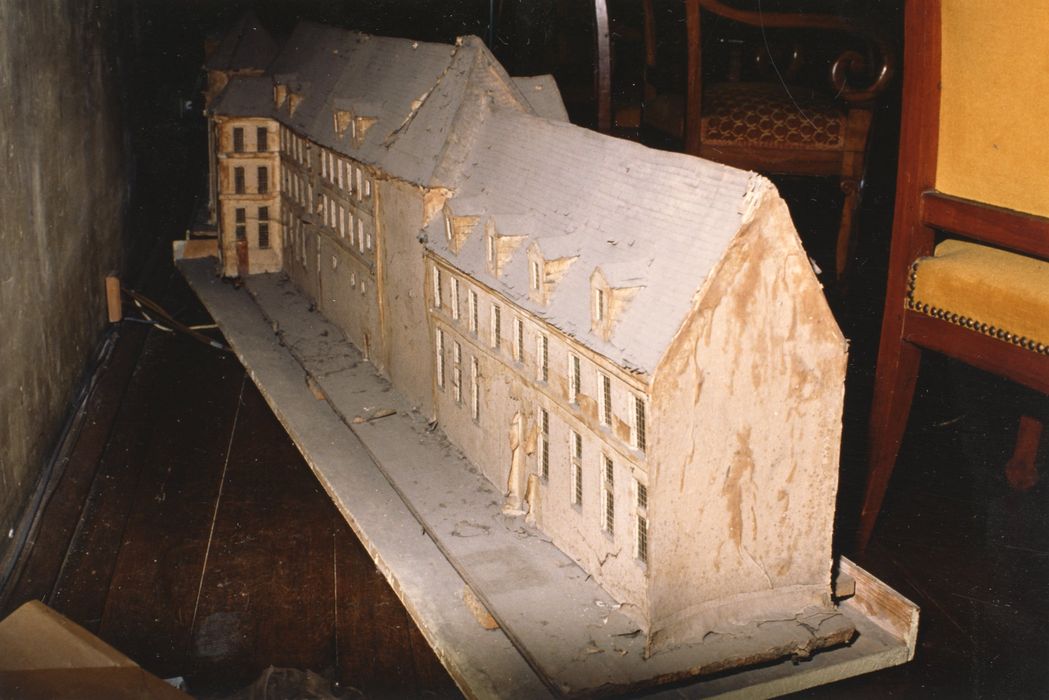 maquette : Bâtiment de l'abbaye de Marmoutier - © Ministère de la Culture (France), Médiathèque du patrimoine et de la photographie, diffusion GrandPalaisRmn Photo