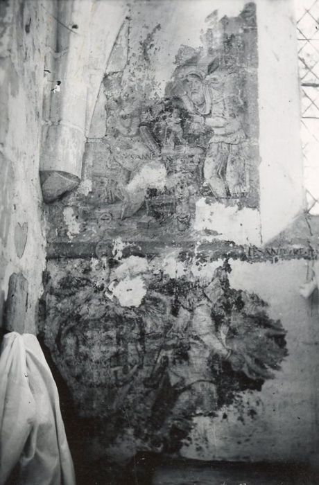peintures monumentales de la sacristie : Scènes de l'histoire biblique de Suzanne