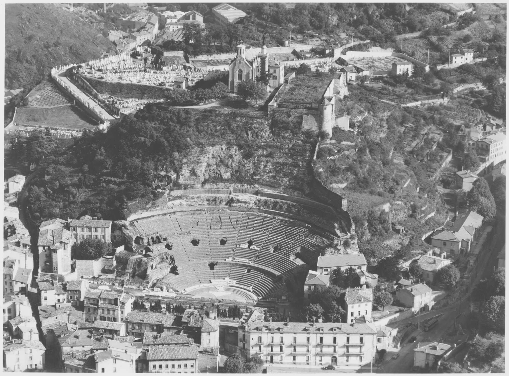 Ville Romaine avec le théâtre antique