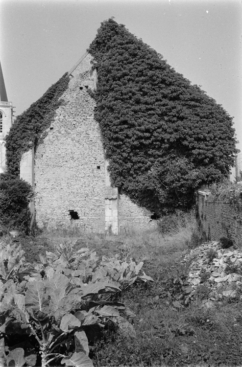 Grange : mur du pignon