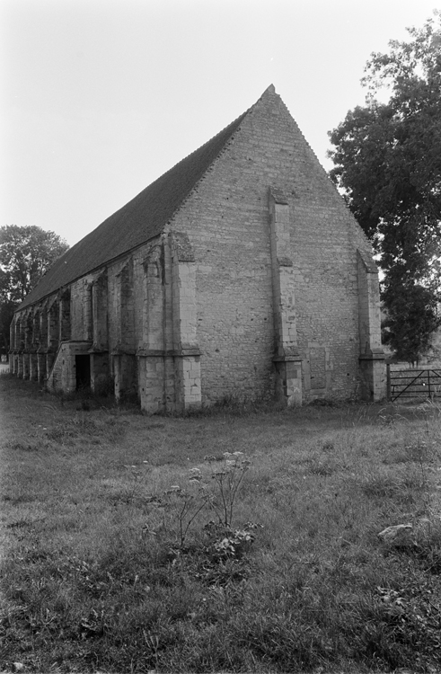 Bâtiment conventuel : mur du pignon