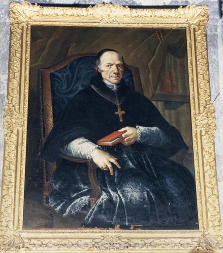 Tableau : portrait de l'abbé Etienne Galland