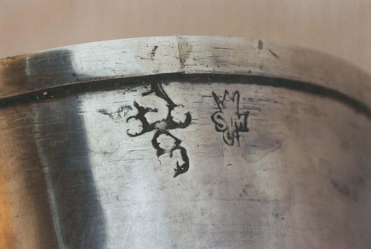 calice, détail du poinçon