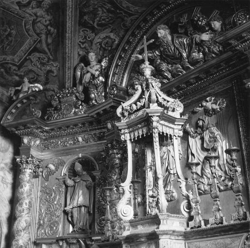retable, détail - © Ministère de la Culture (France), Médiathèque du patrimoine et de la photographie (objets mobiliers), tous droits réservés