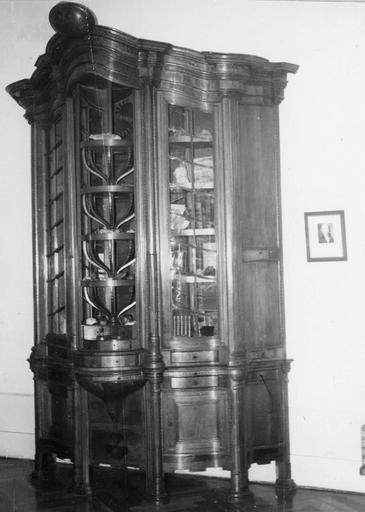 meuble minéralogique (vitrine)