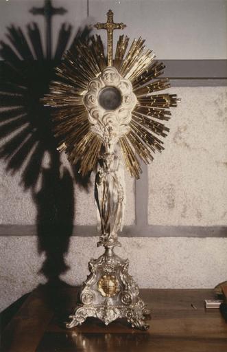 ostensoir, argent partiellement doré, entre 1852-1870