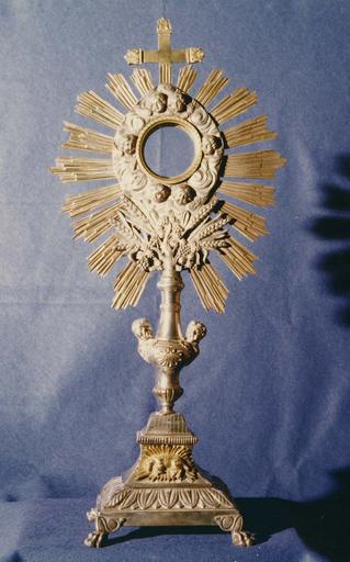 ostensoir, bronze doré - © Ministère de la Culture (France), Médiathèque du patrimoine et de la photographie (objets mobiliers), tous droits réservés