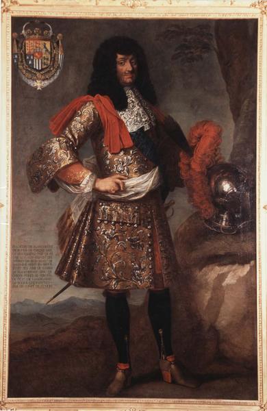 Tableau : portrait de François bonne de Créqui duc de lesdiguières gouverneur du Dauphiné