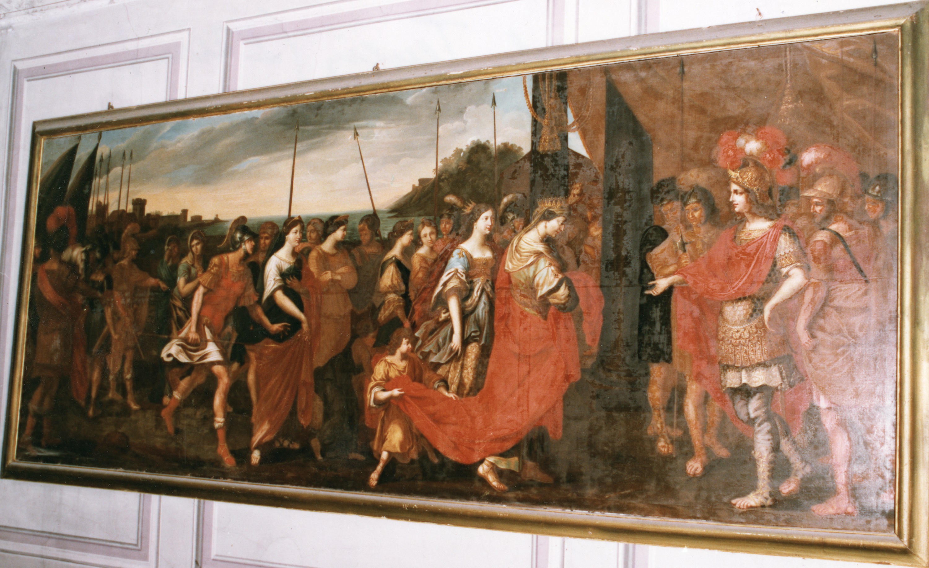 tableau : Alexandre et la famille de Darius
