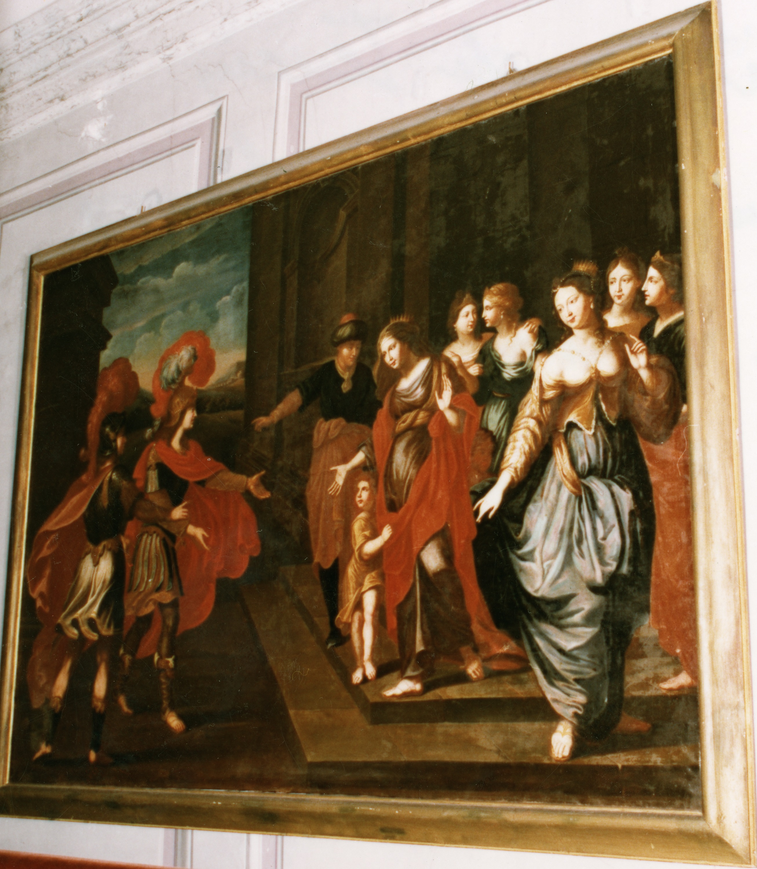 tableau : Alexandre et Roxane