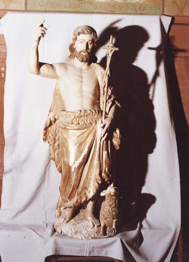 statue : saint Jean-Baptiste - © Ministère de la Culture (France), Médiathèque du patrimoine et de la photographie (objets mobiliers), tous droits réservés