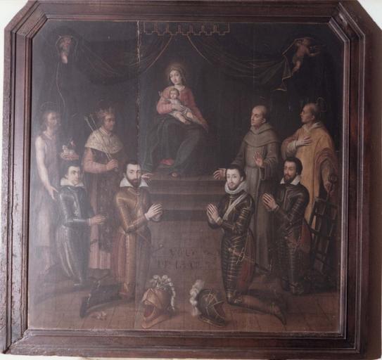 tableau : Le voeu de Louis XIII, panneau peint - © Ministère de la Culture (France), Médiathèque du patrimoine et de la photographie (objets mobiliers), tous droits réservés
