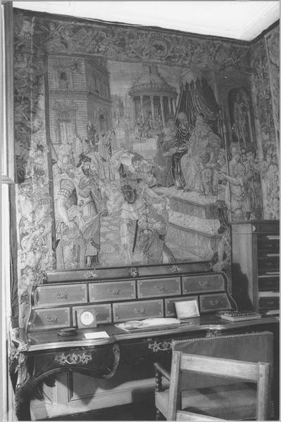 pièce murale : histoire de saint Paul, Décapitation, vue générale