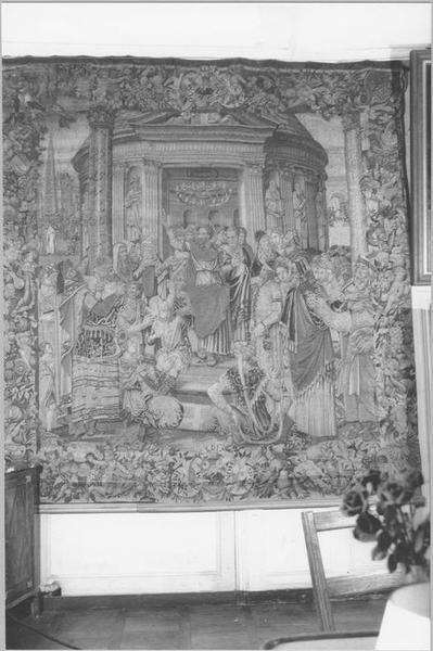 pièce murale : histoire de saint Paul, Prédication à Ephèse, vue générale