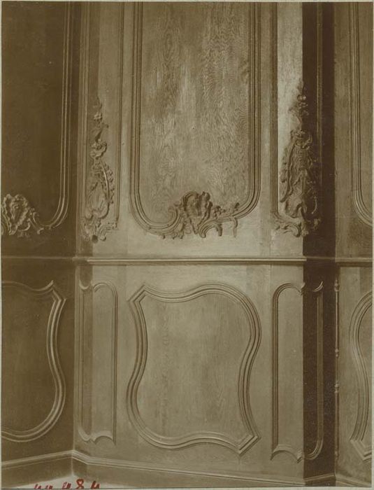 lambris de revêtement de la sacristie, détail - © Ministère de la Culture (France), Médiathèque du patrimoine et de la photographie, diffusion RMN-GP
