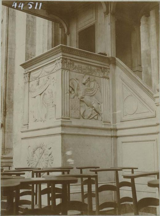 chaire à prêcher - © Ministère de la Culture (France), Médiathèque du patrimoine et de la photographie, diffusion RMN-GP