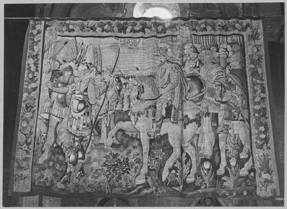 pièce murale : scène de la vie de saint Maurice, Il se retire de l’armée - © Ministère de la Culture (France), Médiathèque du patrimoine et de la photographie, diffusion RMN-GP