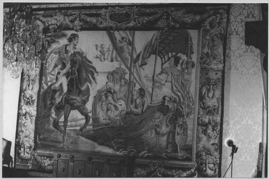 pièce murale : Histoire d'Antoine et Cléopatre, Rencontre d’Antoine et Cléopâtre - © Ministère de la Culture (France), Médiathèque du patrimoine et de la photographie, diffusion RMN-GP