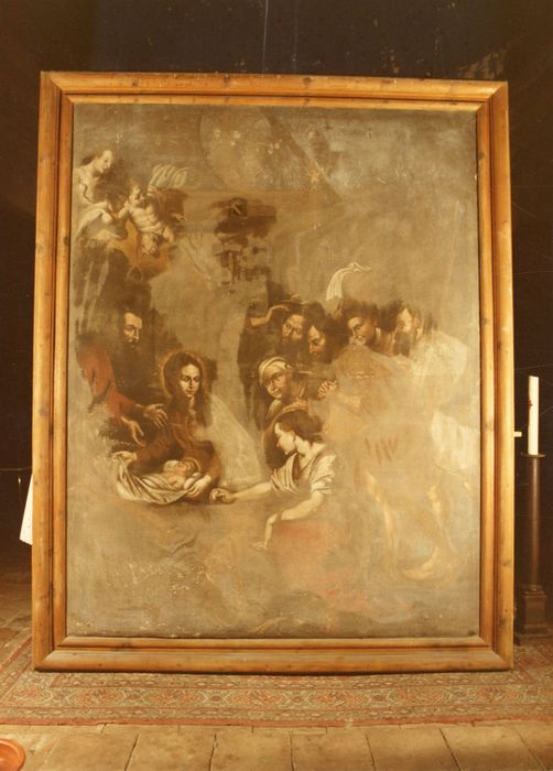 tableau : Adoration des bergers