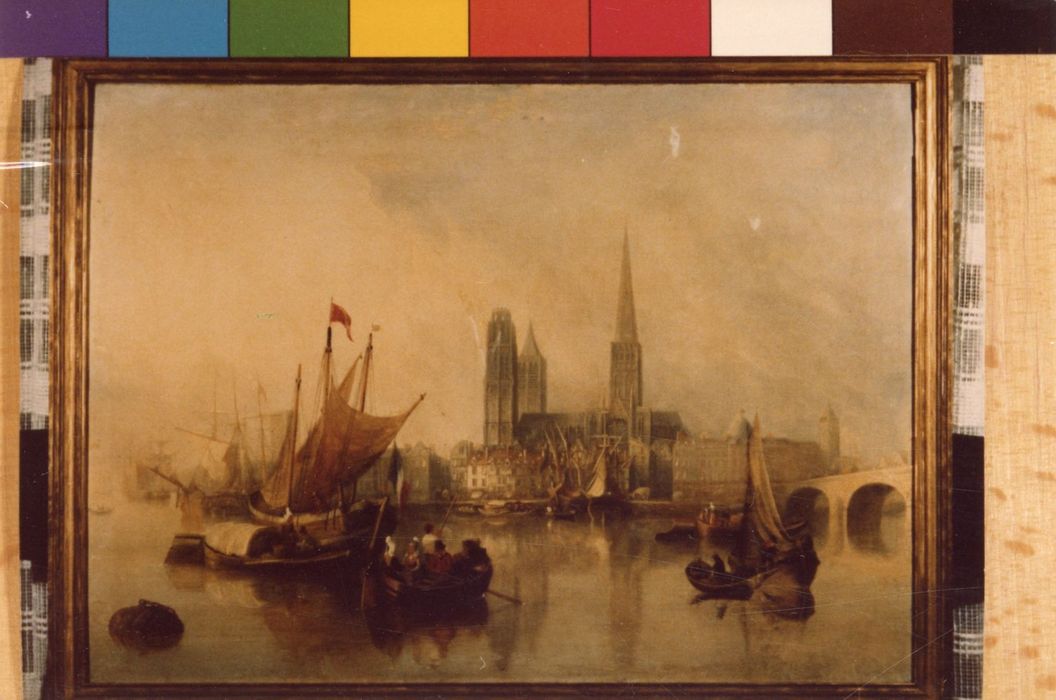 tableau : La Seine à Rouen - © Ministère de la Culture (France), Médiathèque du patrimoine et de la photographie, diffusion GrandPalaisRmn Photo