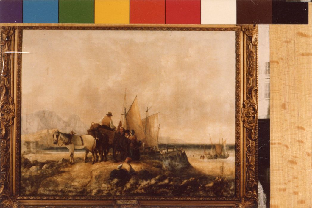 tableau : Retour des pêcheurs - © Ministère de la Culture (France), Médiathèque du patrimoine et de la photographie, diffusion GrandPalaisRmn Photo