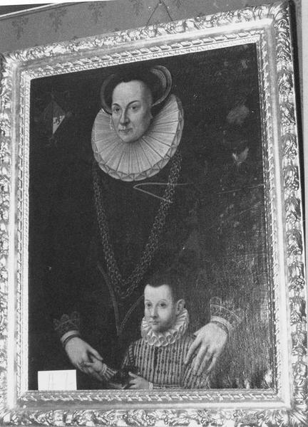 tableau, cadre : Claudine d'Agay et Charles Froissard enfant, vue générale - © Ministère de la Culture (France), Médiathèque du patrimoine et de la photographie (objets mobiliers), tous droits réservés