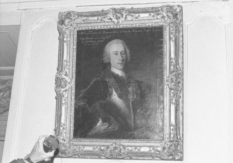 tableau, cadre : Claude François Joseph Ignace de Froissard-Bersaillin, vue générale