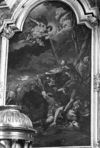 Tableau : La conversion de saint Paul, huile sur toile