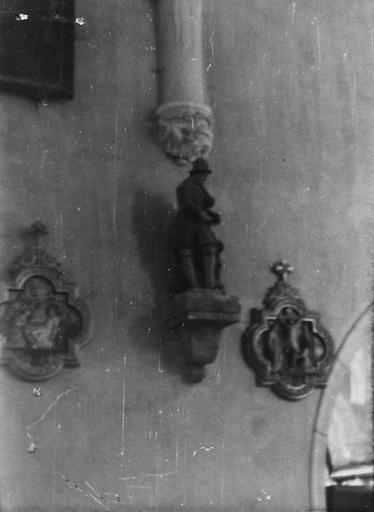 Statue : Saint Vernier, pierre sculptée, peinte - © Ministère de la Culture (France), Médiathèque du patrimoine et de la photographie (objets mobiliers), tous droits réservés