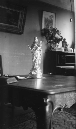 Statuette-reliquaire de la Vierge à l'Enfant