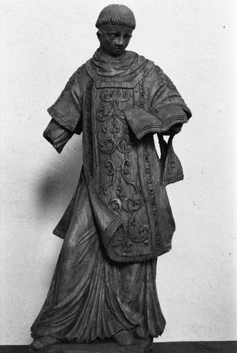 Statue : Saint Laurent, bois sculpté - © Ministère de la Culture (France), Médiathèque du patrimoine et de la photographie (objets mobiliers), tous droits réservés