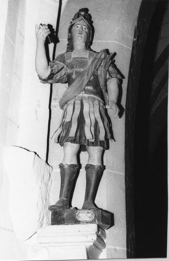 Statue-reliquaire : Saint Maurice, bois sculpté, peint, doré - © Ministère de la Culture (France), Médiathèque du patrimoine et de la photographie (objets mobiliers), tous droits réservés