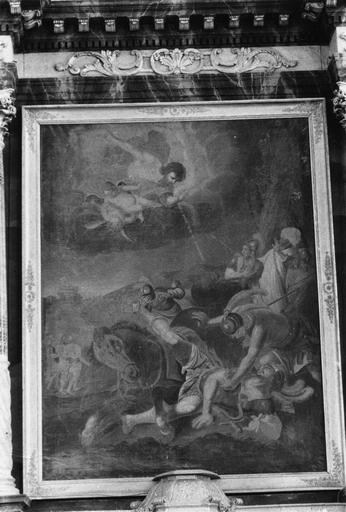 Tableau : La conversion de saint Paul, huile sur toile