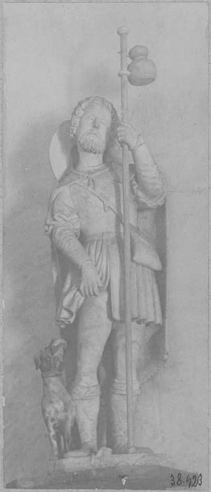statue : Saint Roch