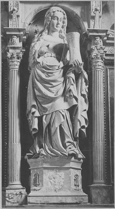 statue : Sainte Madeleine - © Ministère de la Culture (France), Médiathèque du patrimoine et de la photographie, diffusion RMN-GP