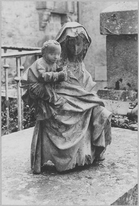 statuette : Vierge à l'Enfant