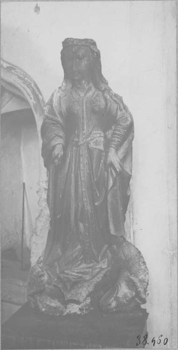 Statue : Sainte Marguerite