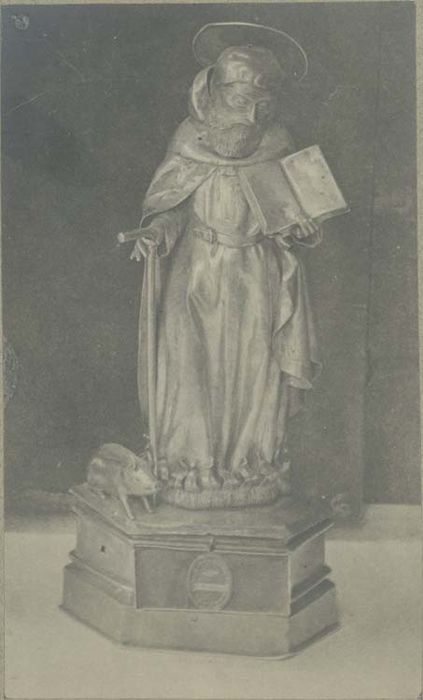 statuette-reliquaire de saint Antoine