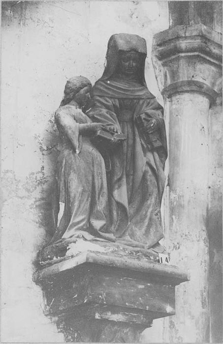 groupe sculpté : Sainte Anne et la Vierge - © Ministère de la Culture (France), Médiathèque du patrimoine et de la photographie, diffusion RMN-GP