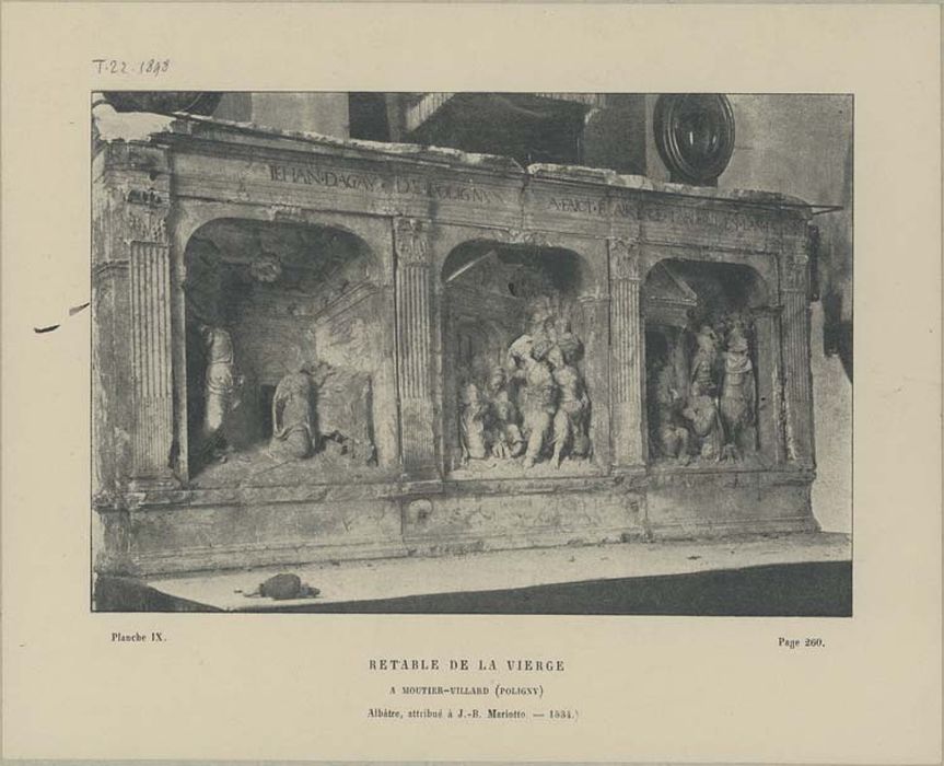 retable de la Vierge - © Ministère de la Culture (France), Médiathèque du patrimoine et de la photographie, tous droits réservés