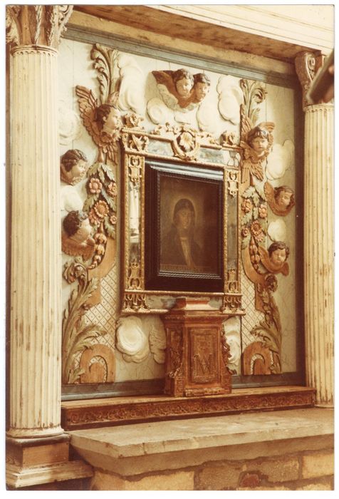 retable, tableau : Vierge