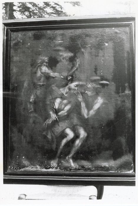 tableau : Christ souffrant